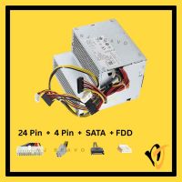 Dell 255W PSU T164M OptiPlex 755 760 780 960 980 DT 24+4P SATA FDD