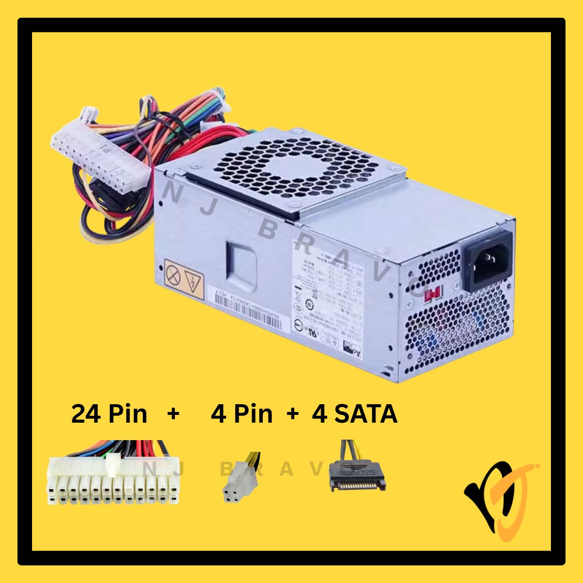 Lenovo 240W PSU PC9053 54Y8886 ThinkCentre M57 M58 M90 SFF 24+4P AcBel