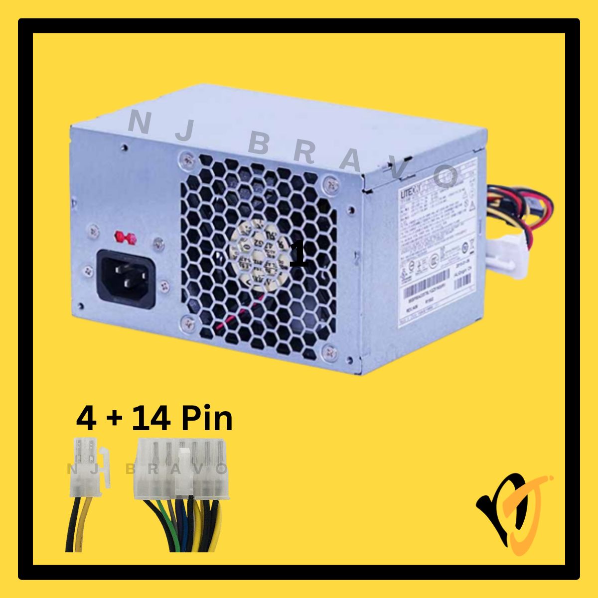 Lenovo 180W PSU HK280-23FP ThinkCentre H530 E73 M73 M83 SFF 14+4P