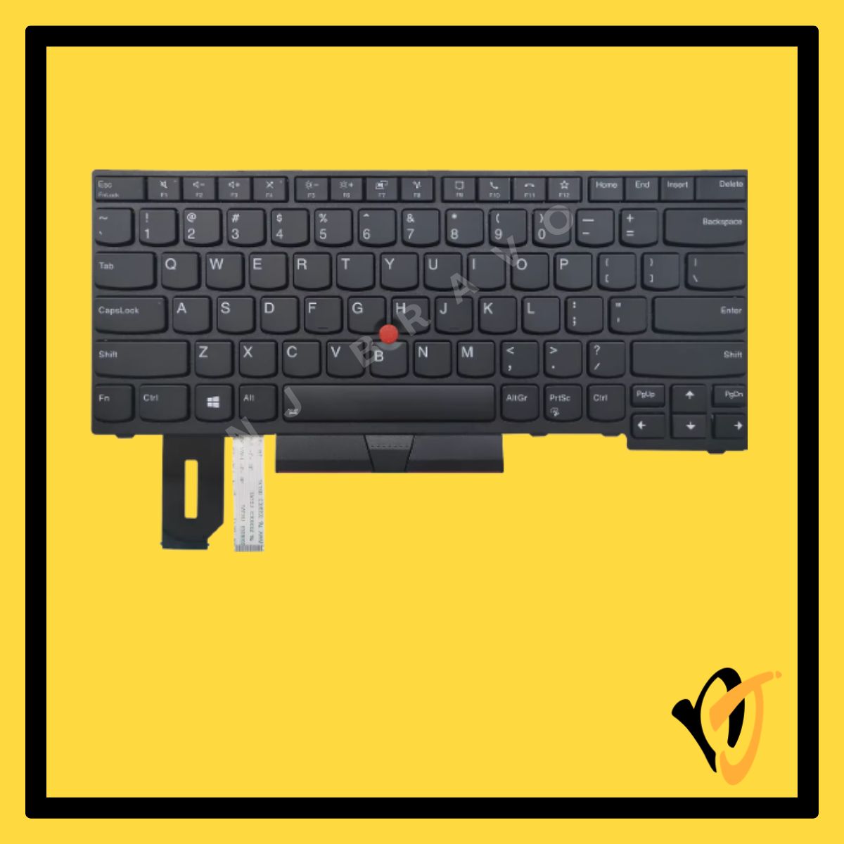 Lenovo ThinkPad T14 Gen 1 Gen 2 P14s Gen 1 Gen 2 Keyboard (Non-Backlit)