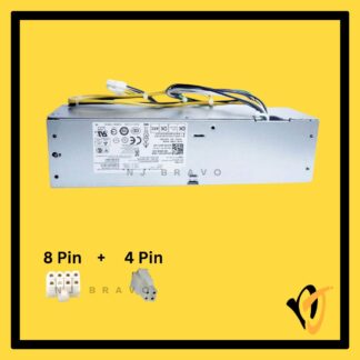 Dell 255W PSU HCWV2 OptiPlex 3020 7020 9020 SFF Precision T1700 4+8P