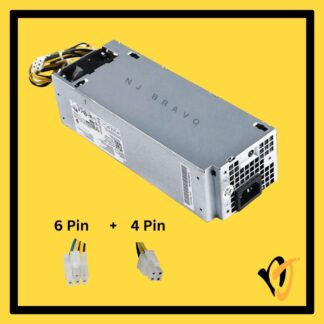 Dell 180W PSU N8D59 82DRM WWM46 OptiPlex 3050 5050 7050 SFF 4+6P