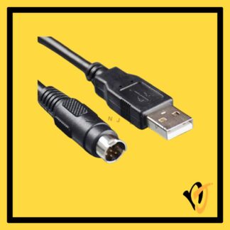 Mitsubishi USB-QC30R2 USB to RS232 MD6 PLC Programming Cable 3M Q Series