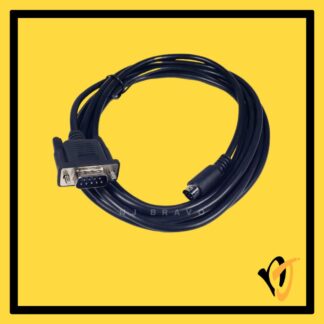 Delta DOP-B to Mitsubishi FX PLC Communication Cable DB9F to MD8 3M