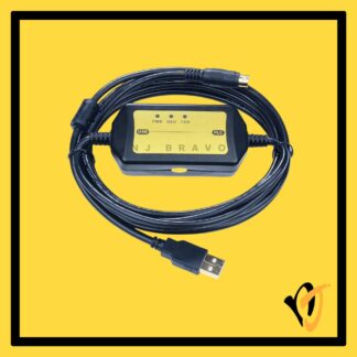 Mitsubishi FX-USB-AW USB to RS422 MD8 PLC Programming Cable 3M FX3U FX3G