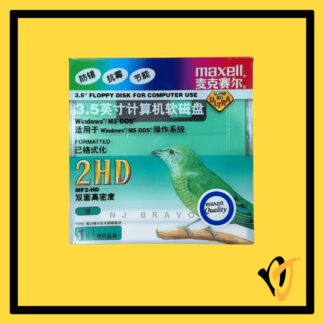 Maxell MF2HD 1.44MB 3.5 Inch Floppy Disk - New