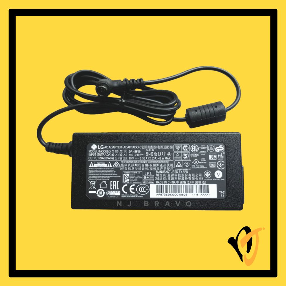 LG Monitor Adaptor 19V 2.53A LCAP35 DA-48F19 27UL 32MN