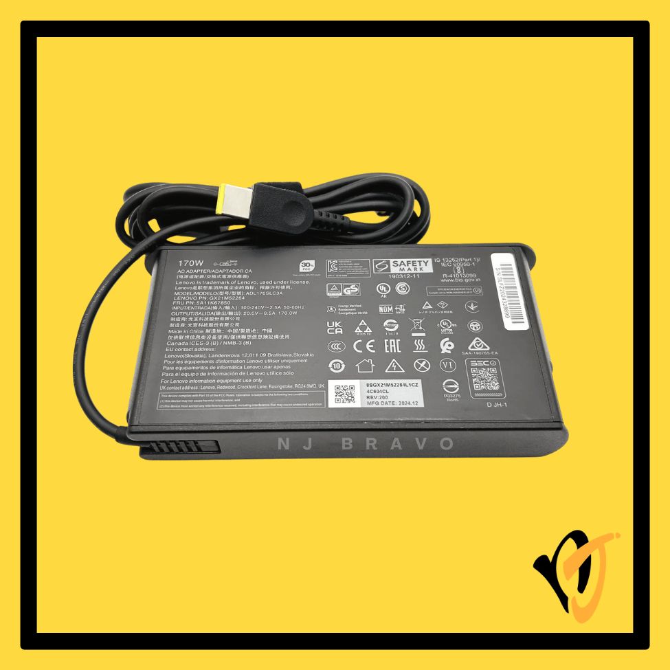 Lenovo 100W USB Type-C Adaptor ThinkPad X1 T14 IdeaPad Yoga
