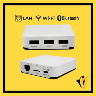 NP332NWB Wireless BT 3-Port USB Print Server — TCP/IP/Wi-Fi/BT/LAN