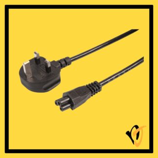 Power Cord C5 UK Plug to IEC C5 (1M~5M)