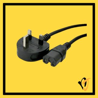 Power Cord C15 UK Plug 1.0mm² (1M~5M)