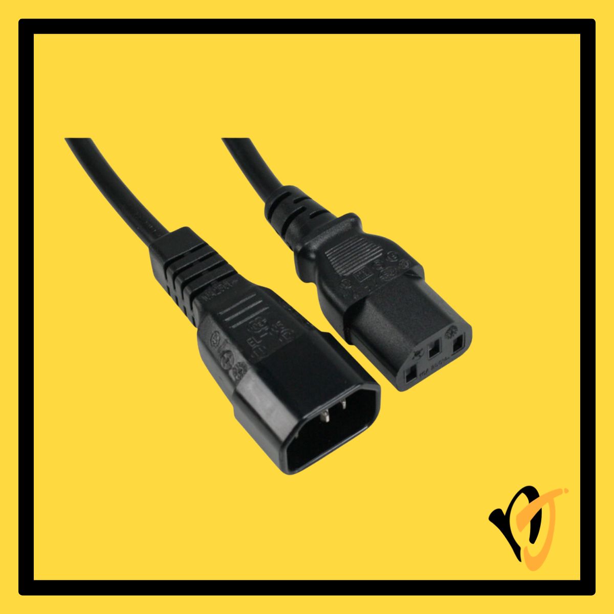 Power Cord C13 to C14 1.0mm² (2M~10M)