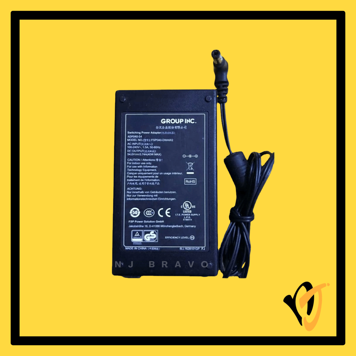 HPE 40W Adaptor 4.0x1.7mm 5080-001 FSP40-DWAW2 Thin Client Switch