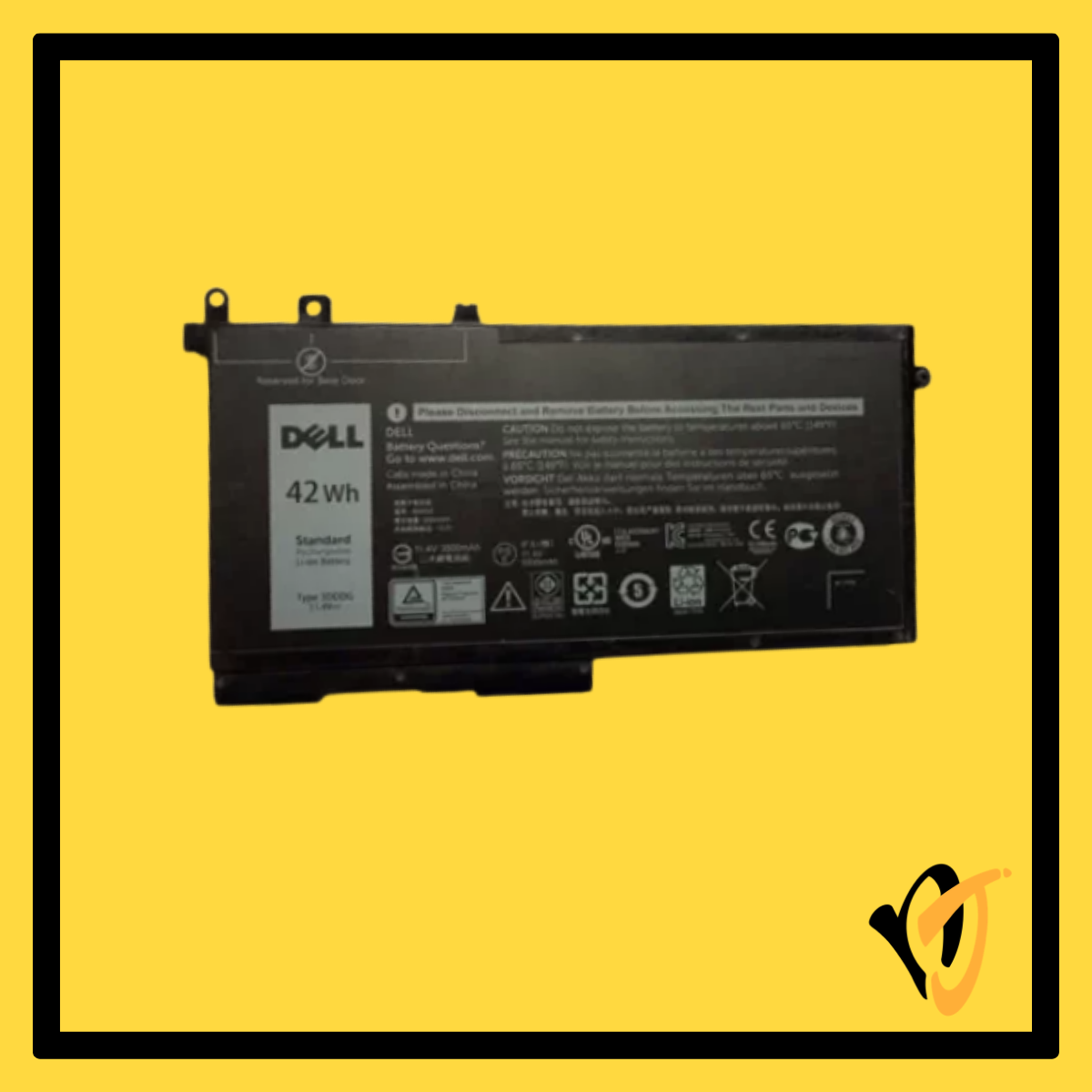 Dell Battery 3DDDG 42Wh