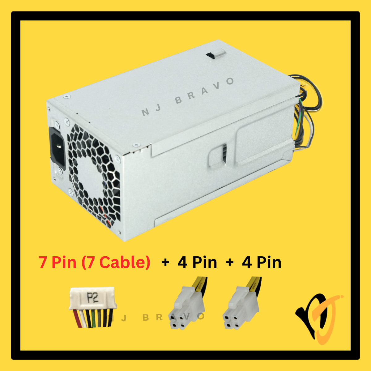 HP 310W Internal Power Supply L07305-002 D17-310P1A for Z2 G3/G4 SFF Workstation 7P7C+4+4Pin