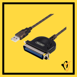 UNITEK USB to Parallel CN36 Printer & Scanner Cable Y-120 1.5M
