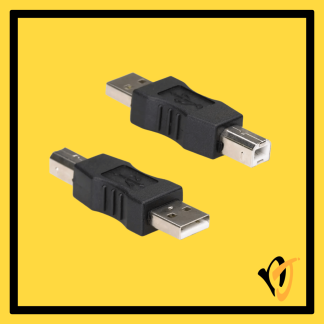 USB 2.0 AF to BM Type-A Female to Type-B Printer Port Male Changer