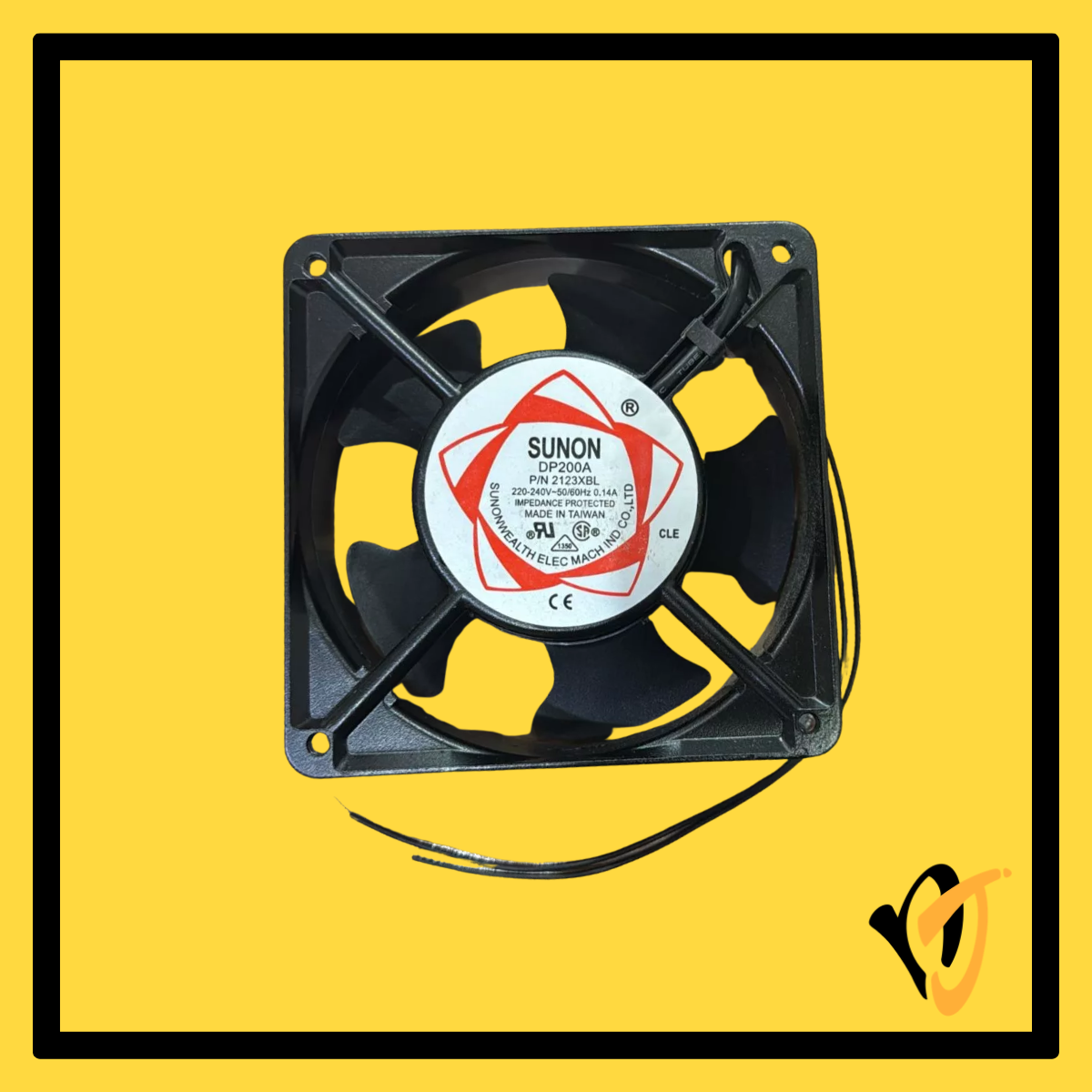 SUNON AC Fan DP200A P/N 2123XBL 220V 0.14A 120 x 120 x 38mm Cooling Fan
