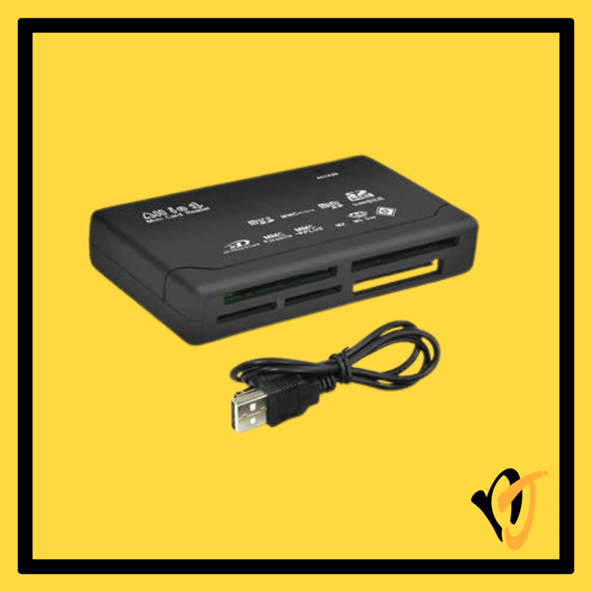USB 2.0 All-in-1 Memory Card Reader MS/SD/xD/T-Flash/M2/CF/Micro SD