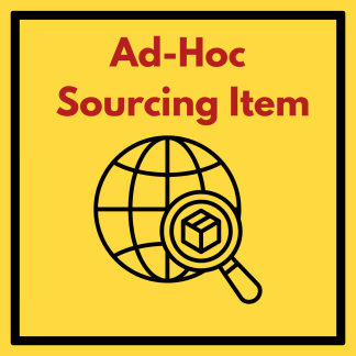Optional Item — Ad-Hoc Sourcing (RM1 per unit)