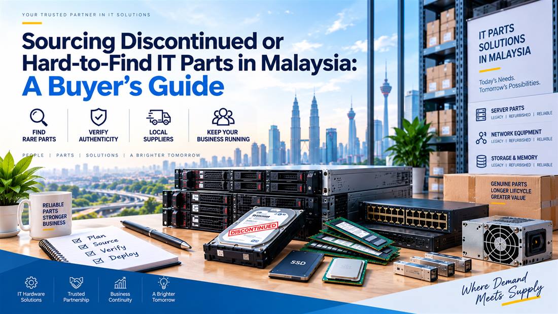 Sourcing Discontinued or Hard-to-Find IT Parts in Malaysia: A Buyer’s Guide