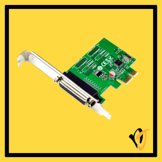 SYBA E1-PCE382-1P PCIe 1 port DB25 parallel LPT card with low profile bracket